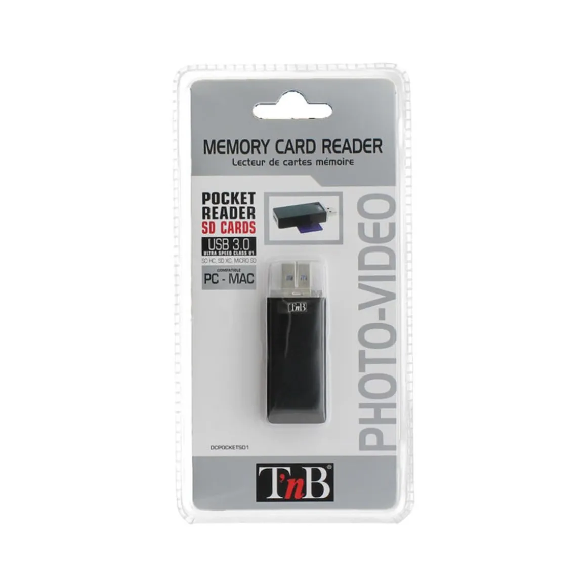 Lecteur multicartes externe POCKET READER