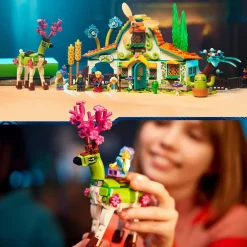 LEGO DREAMZzz 71459 L’Écurie des Créatures des Rêves, Jouet de Ferme avec Figurine de Cerf 2-en-1