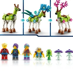 LEGO DREAMZzz 71459 L’Écurie des Créatures des Rêves, Jouet de Ferme avec Figurine de Cerf 2-en-1