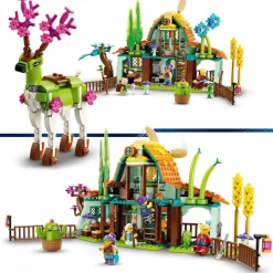 LEGO DREAMZzz 71459 L’Écurie des Créatures des Rêves, Jouet de Ferme avec Figurine de Cerf 2-en-1