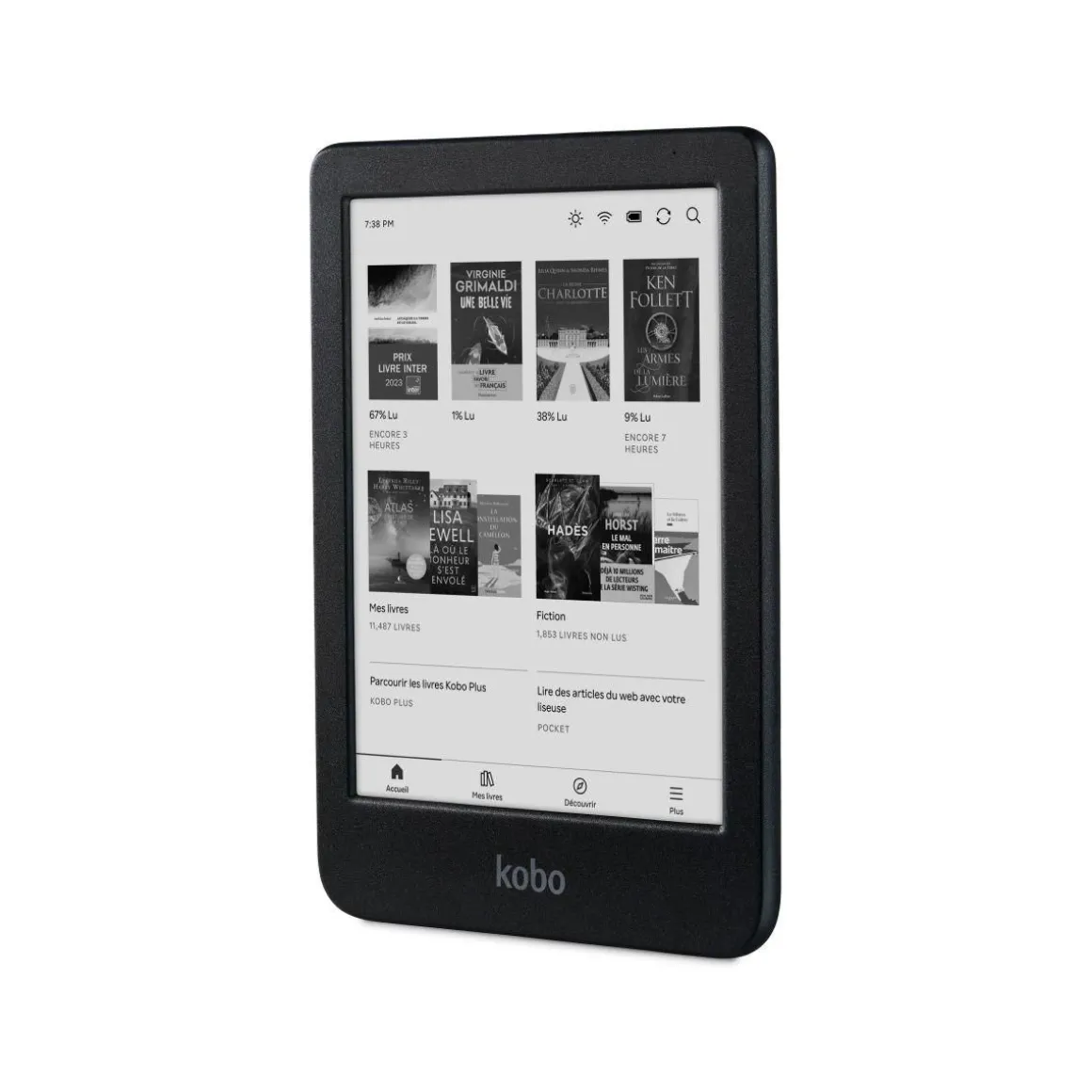 Liseuse eBook Clara BW