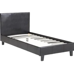 Lit Lina - 90 x 190 cm - Noir