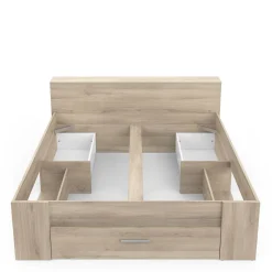 Lit adulte ILIAN, pour couchage 160x200cm