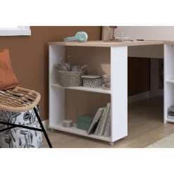 Lit combiné mi hauteur sommier inclus 90x200cm GREG