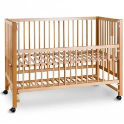 Lit d'appoint XXL HAJO hêtre NATUREL 120x60 cm