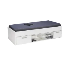 Lit enfant TEDY pour couchage 90x190cm avec chevet et rangements