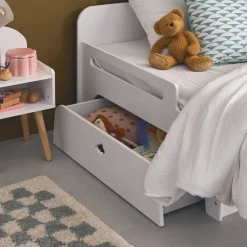 Lit enfant évolutif 90 x 140/190cm avec tiroir