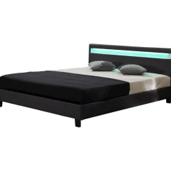 Lit LED Maria - 160 x 200 cm - Noir