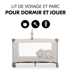 Lit parapluie Dream N Play Winnie l'ourson Beige