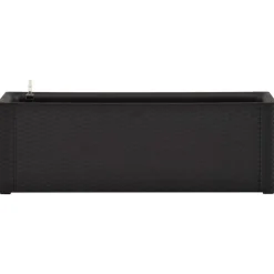 Lit sureleve de jardin systeme arrosage Anthracite 100x43x33 cm