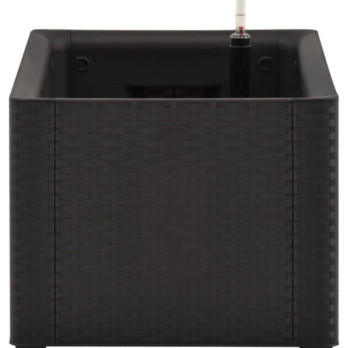 Lit sureleve de jardin systeme arrosage Anthracite 100x43x33 cm