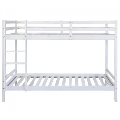 Lits superposés simple blancs 90x200cm