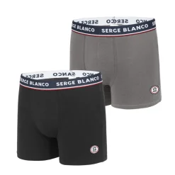Lot 2 boxers coton homme French