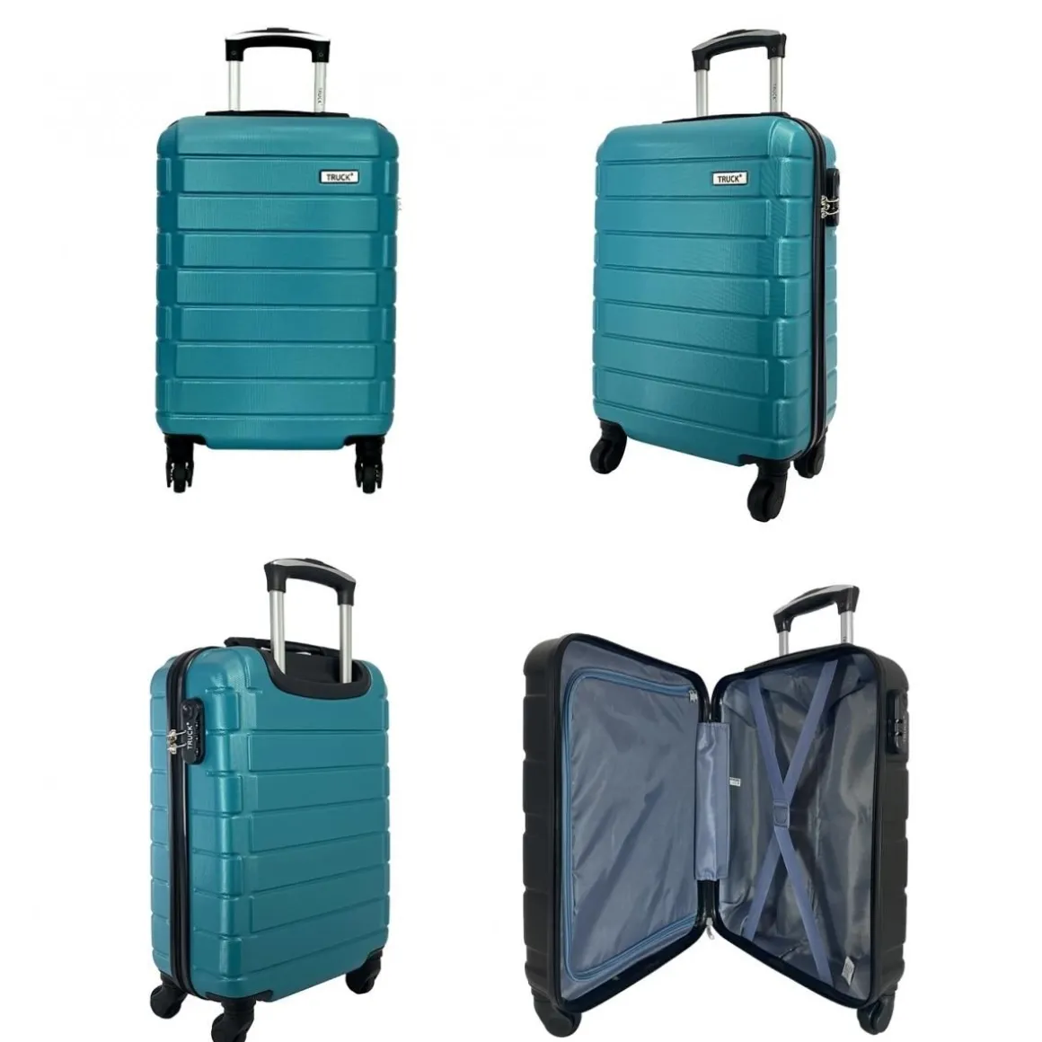Lot 3 valises dont 1 valise cabine rigides