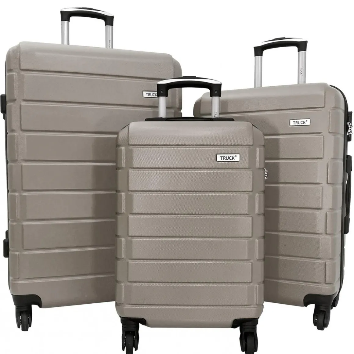 Lot 3 valises dont 1 valise cabine rigides