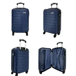 Lot 3 valises dont 1 valise cabine rigides