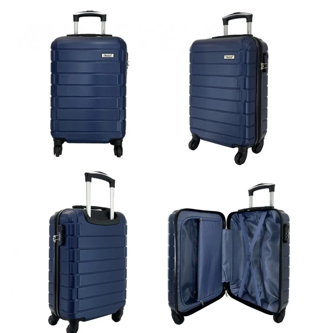 Lot 3 valises dont 1 valise cabine rigides