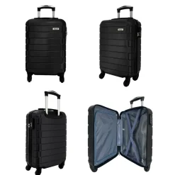 Lot 3 valises dont 1 valise cabine rigides