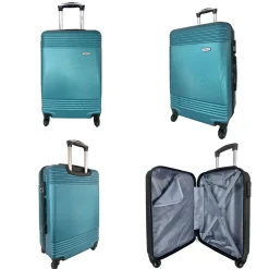 Lot 3 valises dont 1 valise cabine rigides