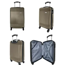 Lot 3 valises dont 1 valise cabine rigides
