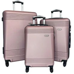 Lot 3 valises dont 1 valise cabine rigides