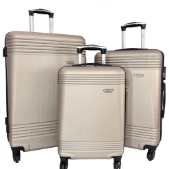Lot 3 valises dont 1 valise cabine rigides