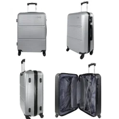 Lot 3 valises rigides dont 1 valise cabine