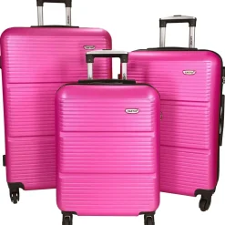 Lot 3 valises rigides dont 1 valise cabine