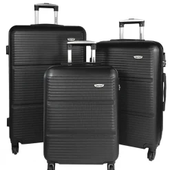 Lot 3 valises rigides dont 1 valise cabine