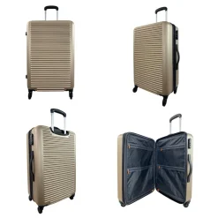 Lot 3 valises rigides dont une cabine