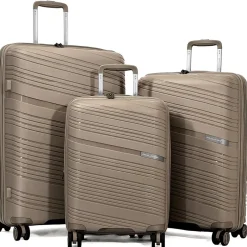 Lot 3 valises rigides dont 1 cabine TSA