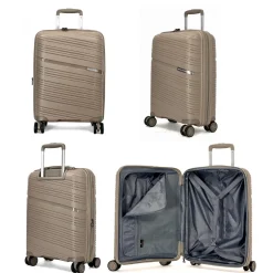 Lot 3 valises rigides dont 1 cabine TSA