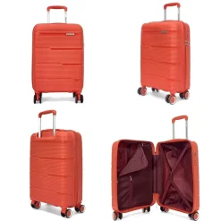 Lot 3 valises rigides dont 1 cabine TSA
