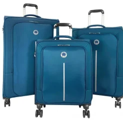 Lot 3 valises souples Caracas dont une valise cabine 55cm