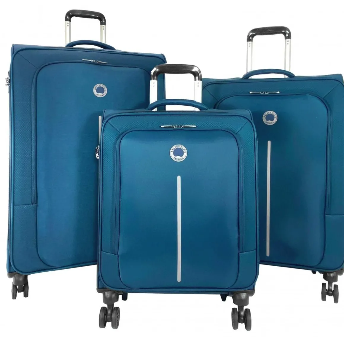 Lot 3 valises souples Caracas dont une valise cabine 55cm