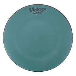 Lot de 6 Assiettes à Dessert Be Vintage 20cm Bleu