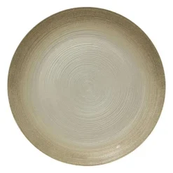Lot de 6 Assiettes Plates Jem 28cm Nacre