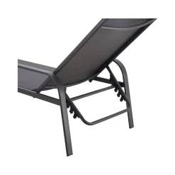 Lot de 2 Bains de soleil en métal Farniente - Gris