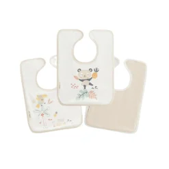 Lot de 3 bavoirs bébé Baby Panda