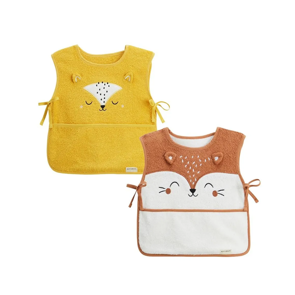 Lot de 2 bavoirs bébé Merlin