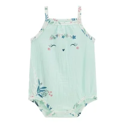 Lot de 2 bodies bébé à bretelles Dahlia