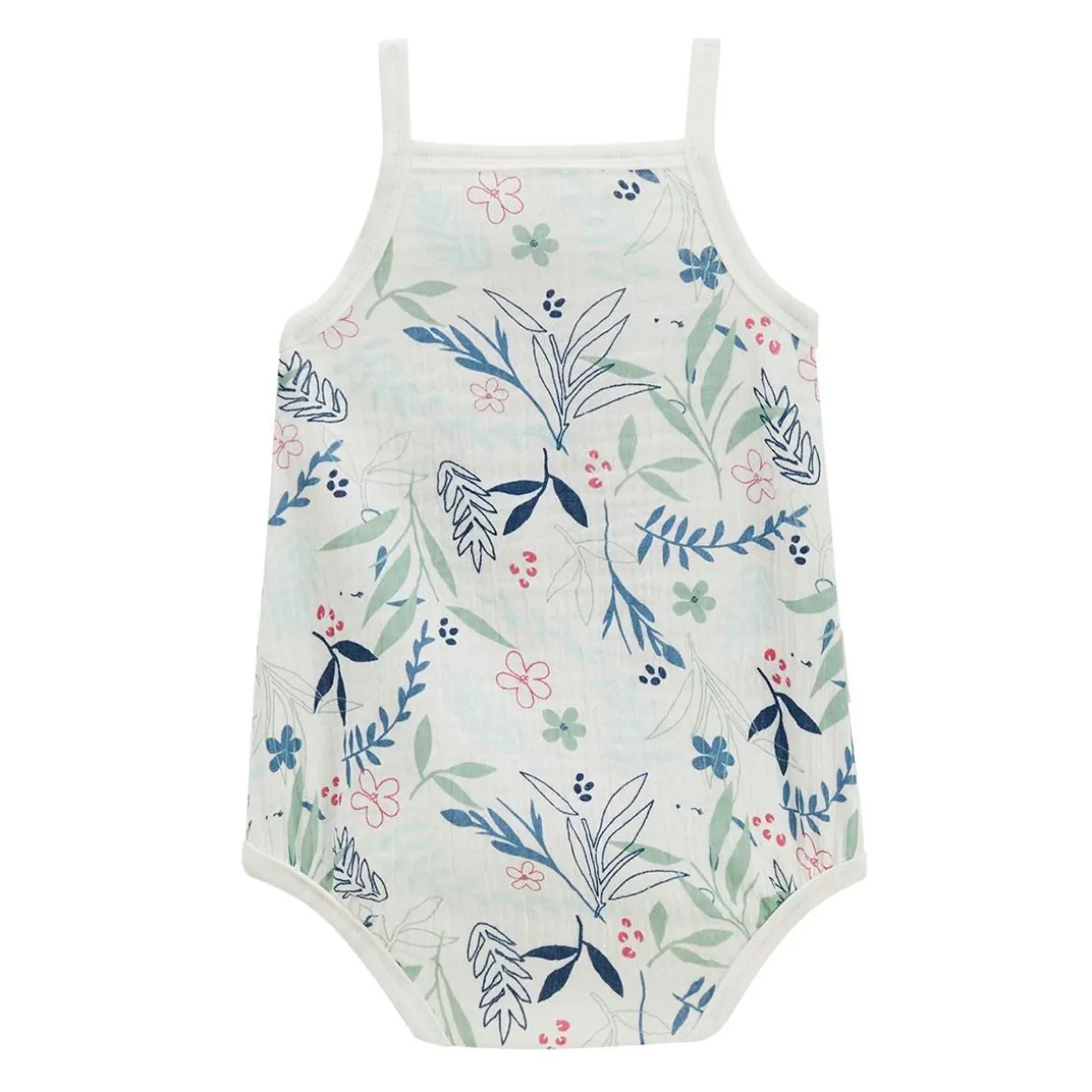 Lot de 2 bodies bébé à bretelles Dahlia