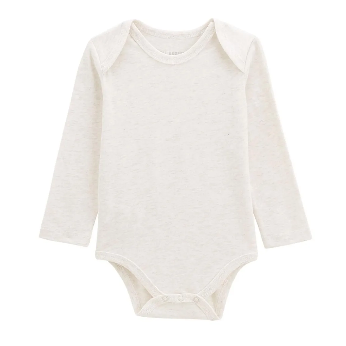 Lot de 3 bodies bébé manches longues