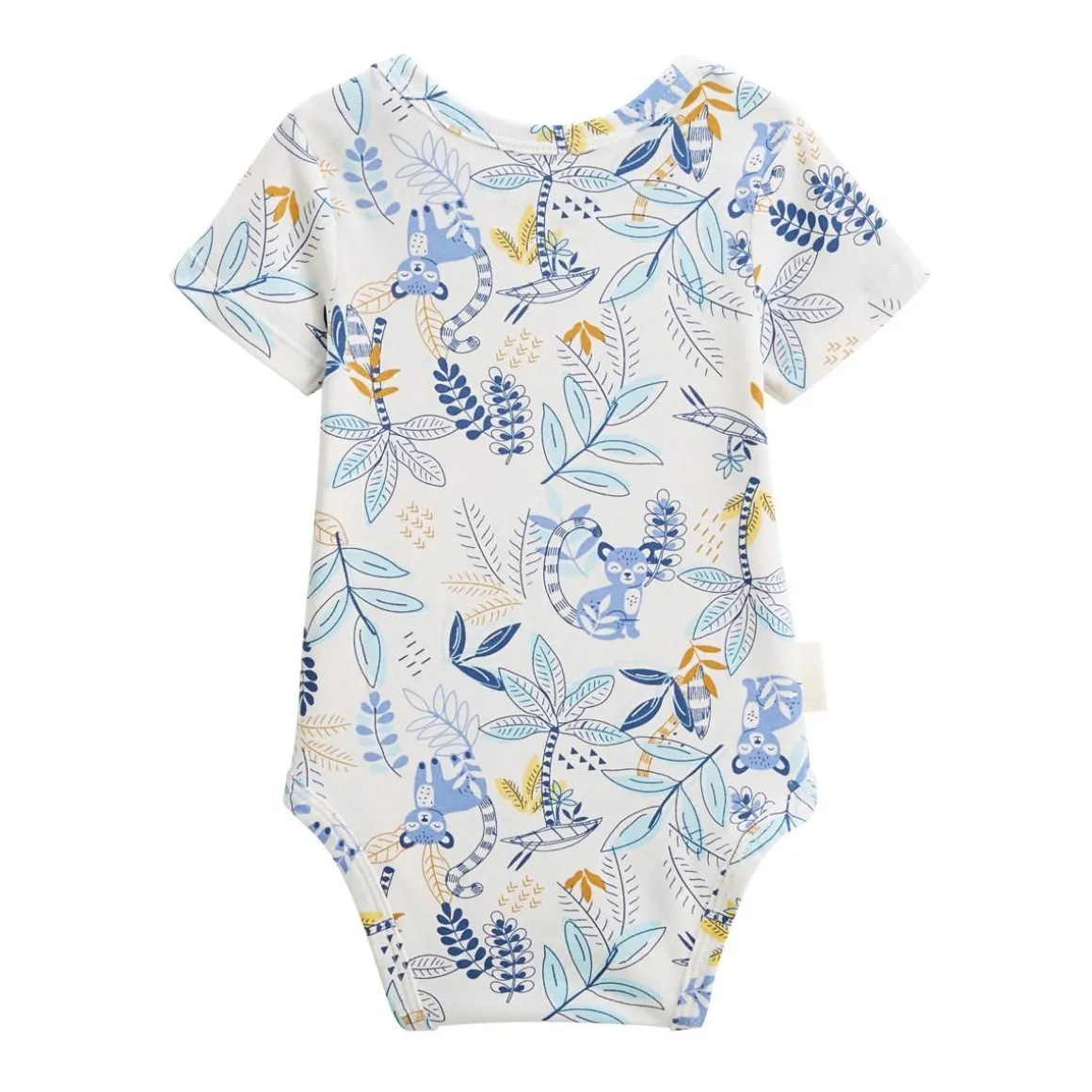 Lot de 2 bodies bébé manches courtes Gamboa