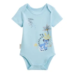 Lot de 2 bodies bébé manches courtes Gamboa
