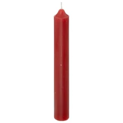 Lot de 10 Bougies Bâton Hugo 16cm Rouge
