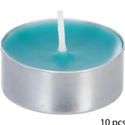 Lot de 10 Bougies Chauffe-Plat Parfumées 3,7cm Coco