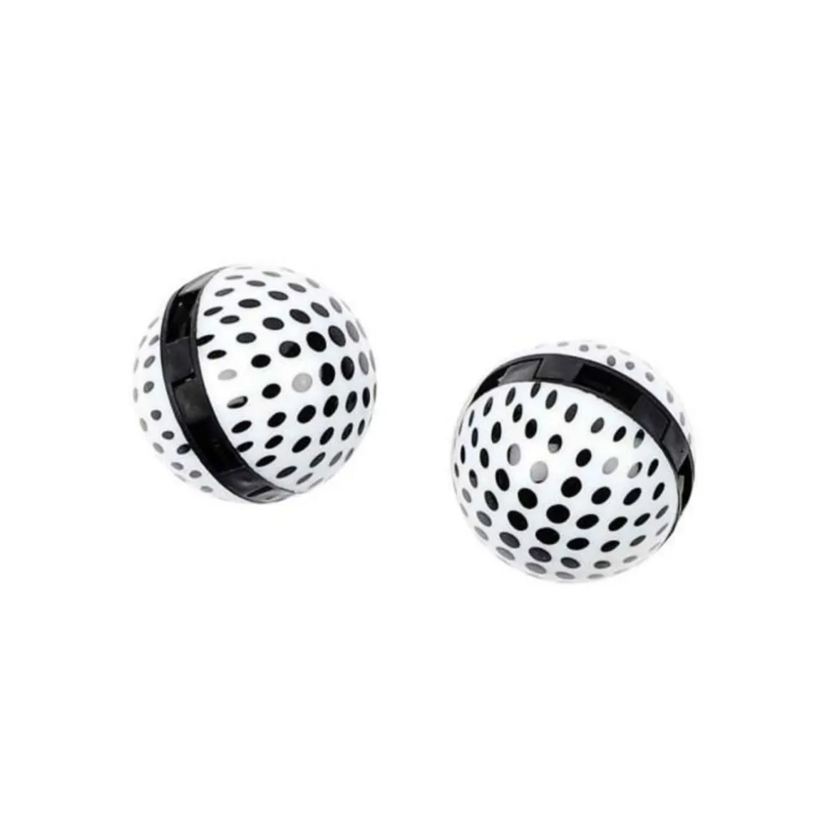 Lot de 2 Boules Désodorisantes Chaussures 3cm Gris