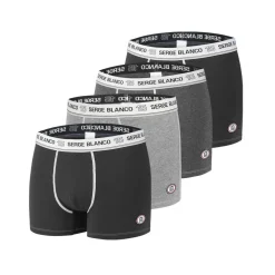 Lot de 4 Boxers coton homme avec surpiqûres Class