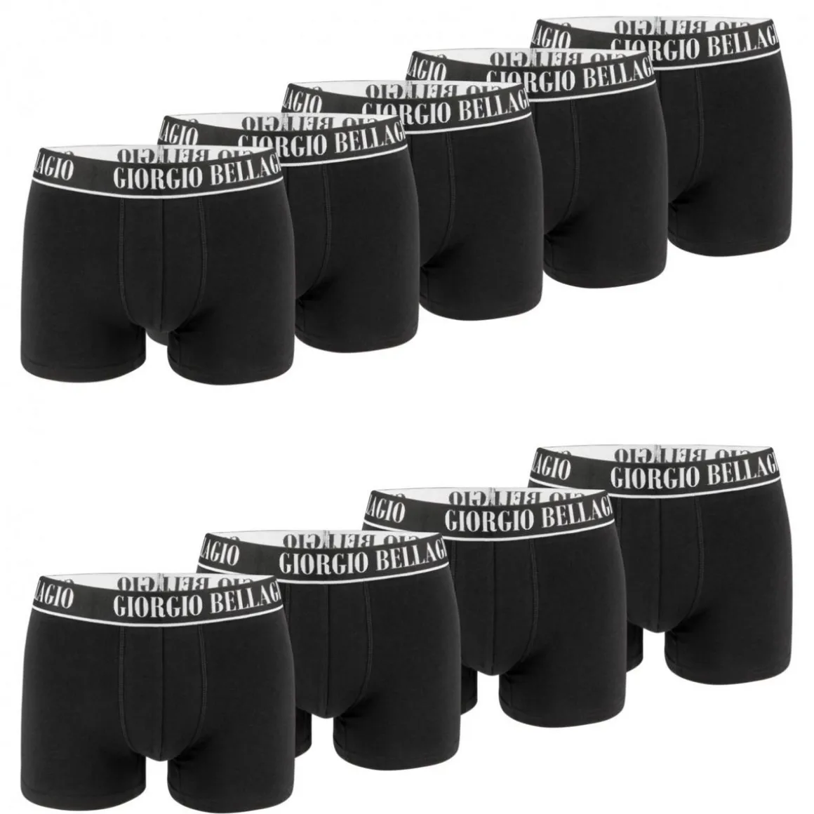 Lot de 9 Boxers coton homme Smart